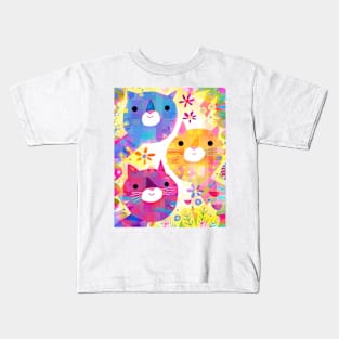 Happy Cats Kids T-Shirt